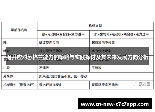 提升应对苏格兰能力的策略与实践探讨及其未来发展方向分析 提升应对苏格兰能力的策略与实践探讨及其未来发展方向分析