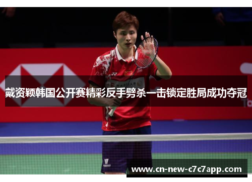 戴资颖韩国公开赛精彩反手劈杀一击锁定胜局成功夺冠